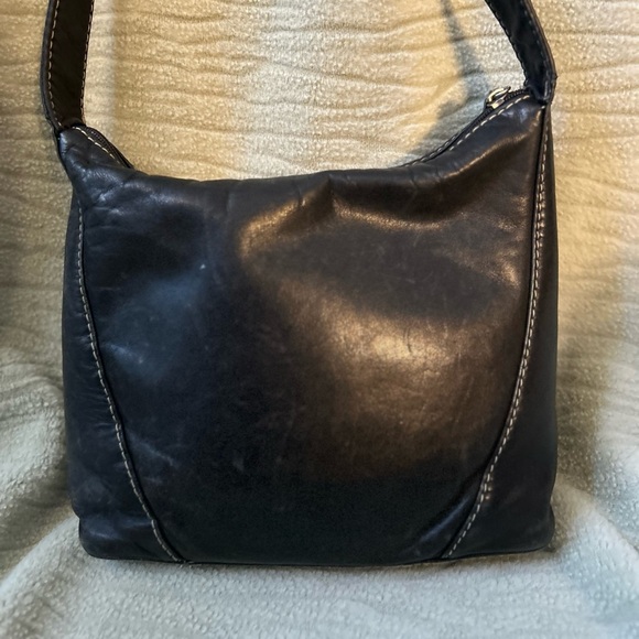 Vintage fossil leather shoulder bag Y2K ERA - Picture 6 of 6